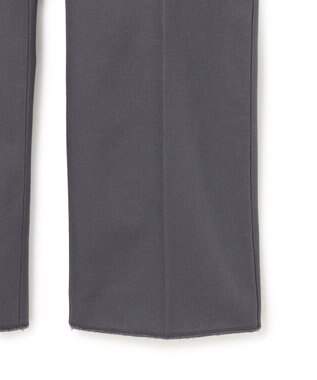 J.PRESS MEN 【ストレッチ】トリコチン ステムテーパード パンツ グレー系