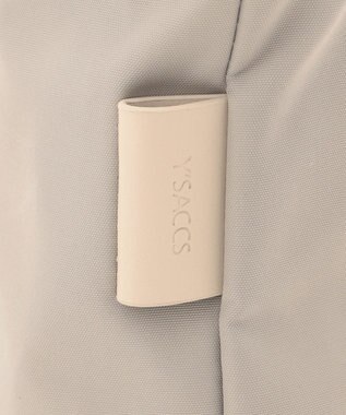 Y'SACCS アシメファスナーポケットショルダー ベージュ