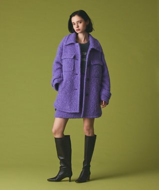  リングウールショートコート