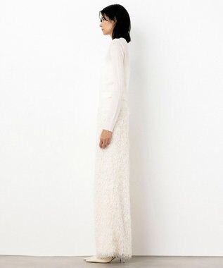 NAVE 【Nave・手洗い可】リュクスウール クルーネックニット アイボリー系