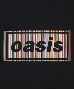 Paul Smith Paul Smith × Oasis シグネチャーストライプロゴ Tシャツ ブラック