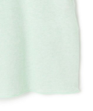 UNFILO 【暖かさ＆着心地の良さで大ヒット】コットンカシミヤ タートルネックカットソー [NEW]ミント