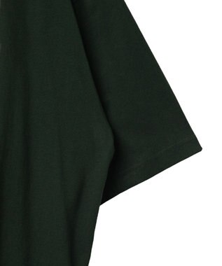 WEGO 【ユニセックス着用ITEM】カレッジロゴプリントT（SS） ダークグリーン