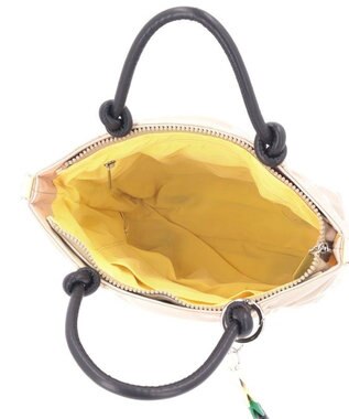 ANNA SUI クアトロハート 2wayトートバッグ ベージュ