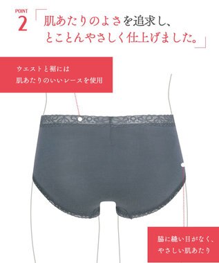 Wing ショーツ　【デイリーフィットやわらかコットン】　ここちよいフィット感　はきこみ丈ふつう　EC2300　ウイング／ワコール パープル