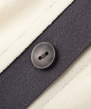 Green Parks アンチピリング前後２Ｗａｙニットカーディガン Ivory