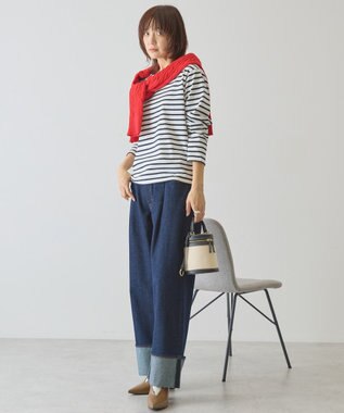 AMERICAN HOLIC バスクロンＴ Navy