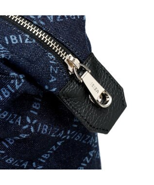 IBIZA バケーロ　ロゴデニム　リュック 紺