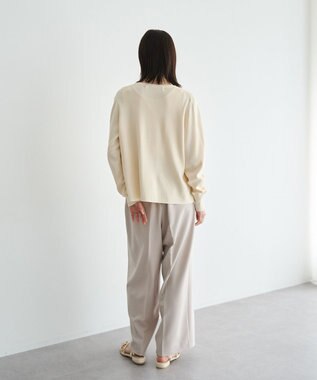 YECCA VECCA メタルベルトワイドパンツ Light Beige