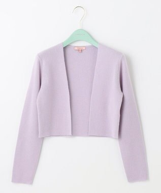 TOCCA 【洗える！】CASHEMERE ボレロ ライラック系