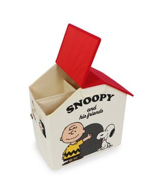 PET PARADISE スヌーピー 赤屋根 収納ボックス 赤