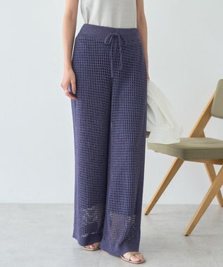 AMERICAN HOLIC メッシュパンツ Navy