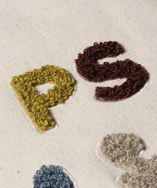 Paul Smith PSロゴエンブロイダリー ミニトートバッグ アイボリー