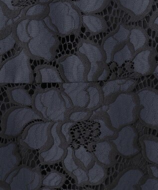 GRACE CONTINENTAL ローズレーススカート ネイビー