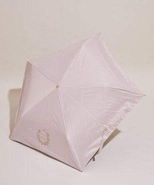 Maison de FLEUR 遮光&UV CUT 折りたたみ傘 Pink