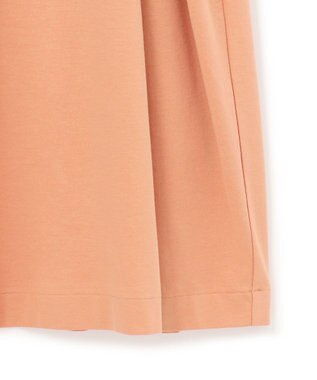 BEIGE， 【洗える】S.BABILA / スリットネックウエストタックワンピース Sunset