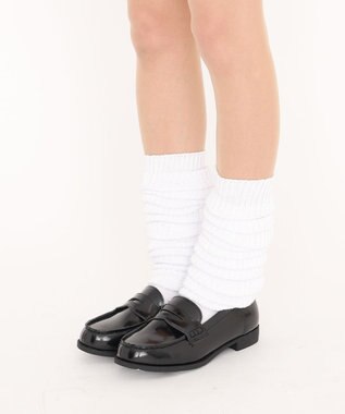 WEGO 【SCHOOLITEM】スクールローファー ブラックその他