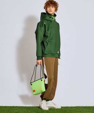 PW CIRCULUS 2025 NEW！【MEN】デタッチャブルフーディ ゴルフ カーキ系