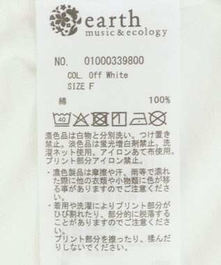 earth music&ecology Ｄｉｓｎｅｙ／Ｔｈｅ　ＡｒｉｓｔｏｃａｔｓプリントロンＴ Off White