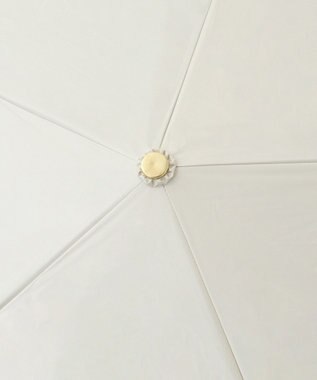 Maison de FLEUR 遮光&UV CUT 折りたたみ傘 Off White