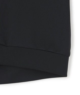 UNFILO L BEAUTY FORM JERSEY light スナップカーディガン ブラック