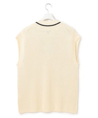 J.PRESS YORK STREET 【UNISEX】チルデンニット アイボリー系