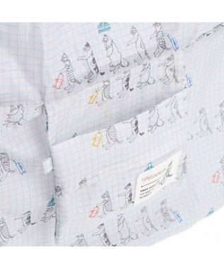 ACE BAGS & LUGGAGE 【折り畳み】 HAyU × ace. マルシェバッグ エコバッグ 猫柄 23L 17871 行進B