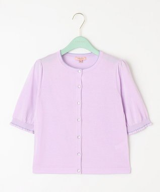 TOCCA 【洗える！】SWAN CREWNECK クルーネック カーディガン ライラック系