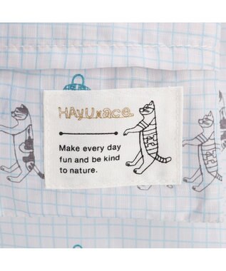 ACE BAGS & LUGGAGE 【折り畳み】 HAyU × ace. マルシェバッグ エコバッグ 猫柄 23L 17871 行進B