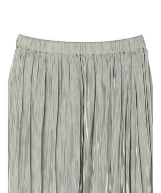 earth music&ecology シャイニーギャザースカート Mint