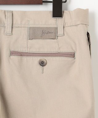 JOSEPH ABBOUD 【ウエストも伸びる！・新色追加】オーガニックストレッチパンツ ベージュ系