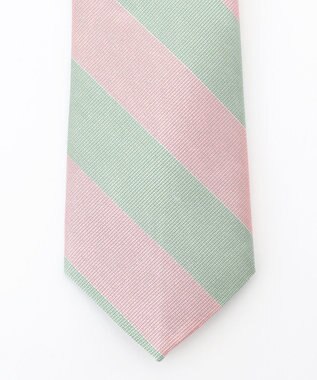 J.PRESS MEN 【定番】オーセンティック レジメンタル ネクタイ ライトグリーン系2