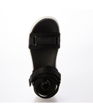 ing <ing>厚底スポーツサンダル ブラック