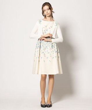 TOCCA 【キャンセル分販売！洗える】MOSS ROSE WORLD ドレス オフ系