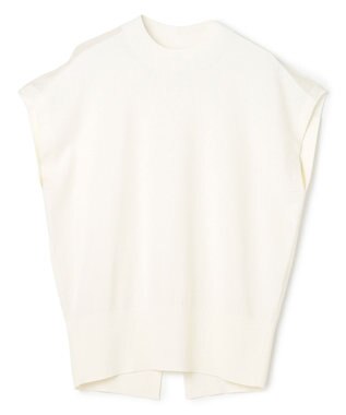 BEIGE， NADIA / シアーコンビ ストレッチニット Ecru