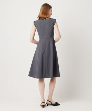 TOCCA 【WEB限定】【洗える！】AFTER RAIN ドレス グレー×ブラック系