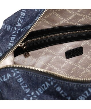 IBIZA バケーロ　ロゴデニム　リュック 紺