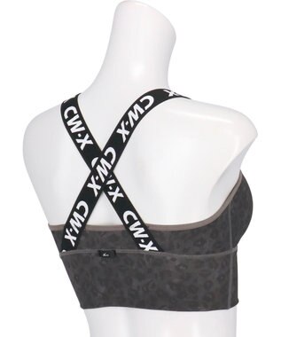 CW-X 【WOMEN】 スポーツゆれケアブラ 【スポーツ時のゆれからバストを守る】 吸汗速乾（本体） HTY021 /ワコール ライトグレー