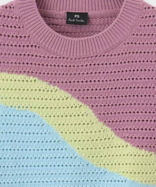 Paul Smith 【洗える】インターシャ ライン ベスト マルチ