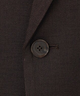 uncrave リネンライクツイル ジャケット ダークブラウン