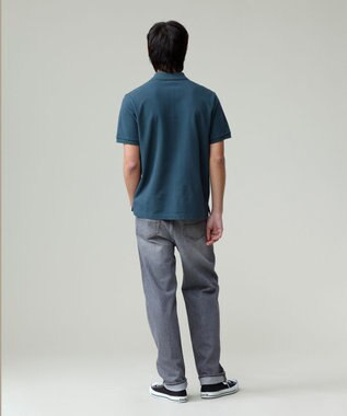 J.PRESS MEN 気品と愛嬌のバランスが抜群！【J.PRESS人気NO1ポロシャツ】 バックブルカノコレジメン ポロシャツ グリーン系