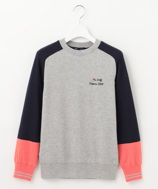 23区GOLF 【WOMEN】【洗える】トロンプルイユ ニット ライトグレー系