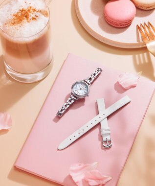 CITIZEN 【替えバンド付き2way 限定モデル】「カフェタイム」をテーマにしたソーラーテック電波時計