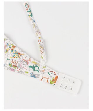 tsumori chisato SLEEP ツモリチサト ブラジャー ノンワイヤーブラ 綿100%(パッド受け) ストラップ長さ調整可能 UBX534 /ワコール アイボリー