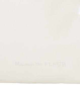 Maison de FLEUR リボンナップサック White