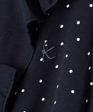 組曲 KIDS 【150-160cm】キャサリンドット ワンピース ネイビー系5