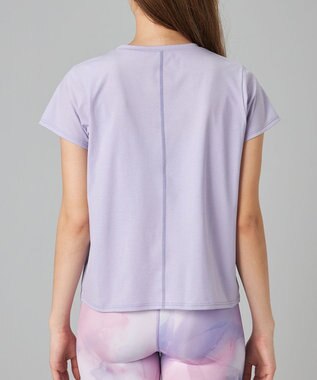 Chacott Chacott BALANCE EasyCare+Ｔシャツ モーブ