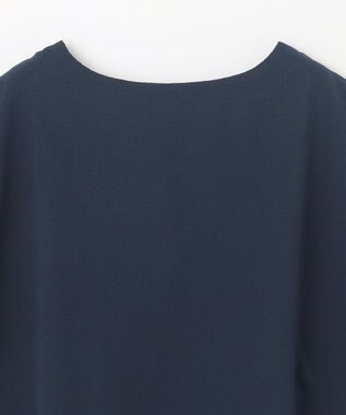 ANY L ミニサッカードルマンスリーブカットソー ネイビー