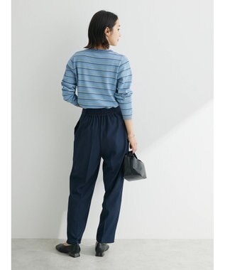 Green Parks フルレングス丈／選べる美脚みえパンツ Dark Navy