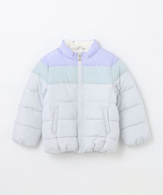 ANY KIDS 【洗濯機OK】中綿 ガーリー コート ミント系